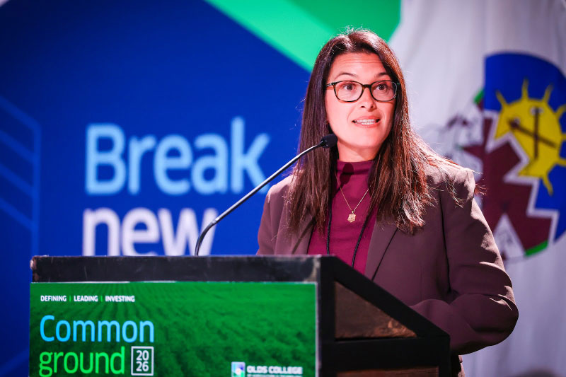 Honourable Tara Sawyer, Minister of Agriculture and Irrigation