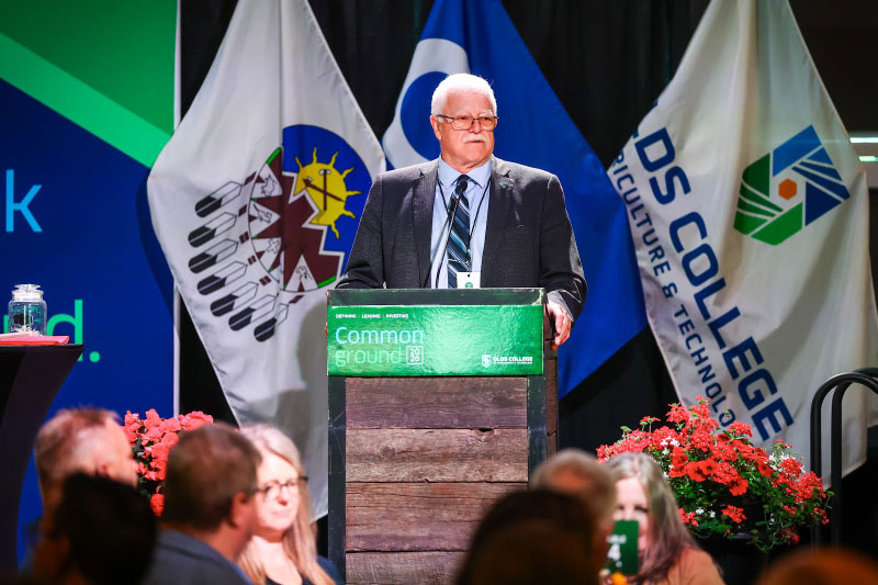 Al Kemmere, Chair of the Olds College Board of Governors