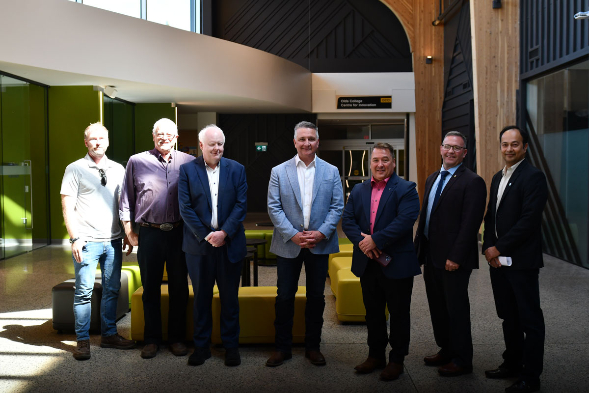 Minister of Agriculture and Agri-Food Tours Olds College