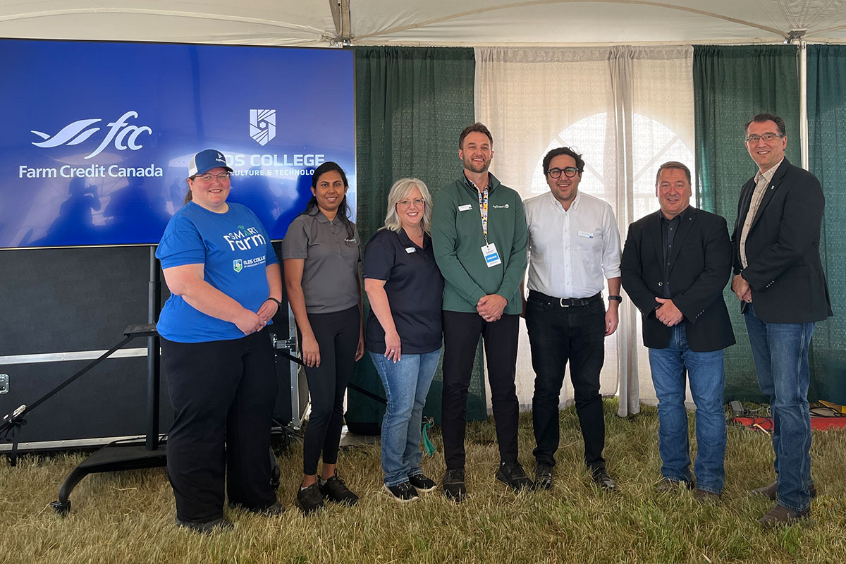FCC renews commitment to Olds College Smart Farm and AgExpert Data Lab