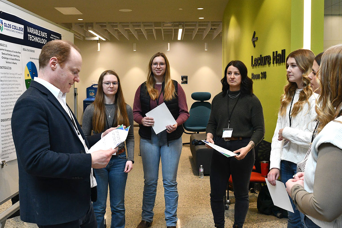 Olds College Research Showcase Highlights Projects by Faculty & Students